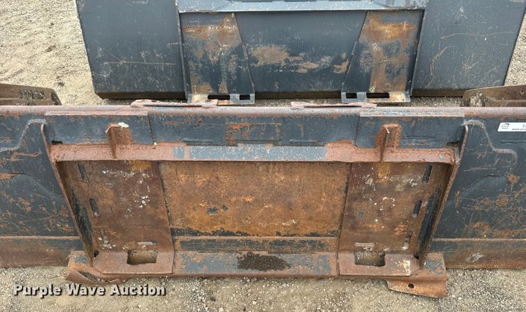 image for item EJ2748 (2) skid steer buckets