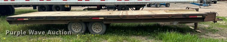 image for item EJ2756 1973 Shop Built flatbed trailer