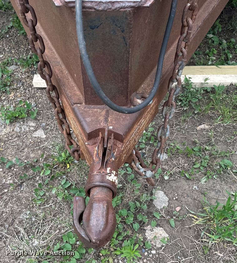 image for item EJ2756 1973 Shop Built flatbed trailer