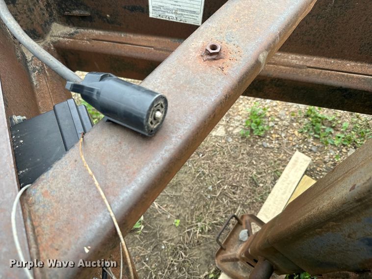 image for item EJ2756 1973 Shop Built flatbed trailer