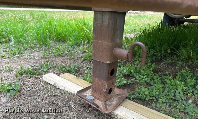 image for item EJ2756 1973 Shop Built flatbed trailer