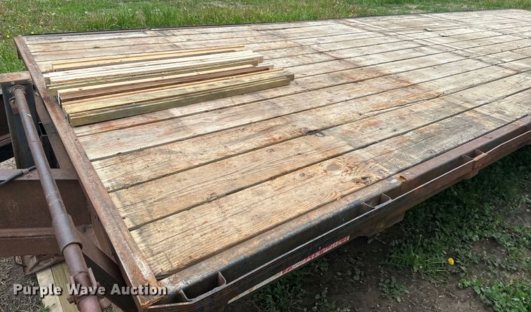 image for item EJ2756 1973 Shop Built flatbed trailer