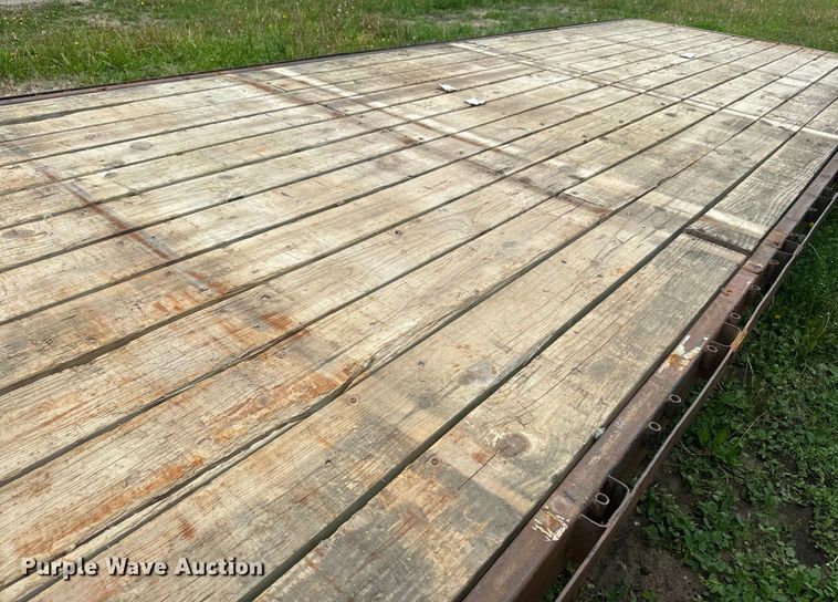 image for item EJ2756 1973 Shop Built flatbed trailer