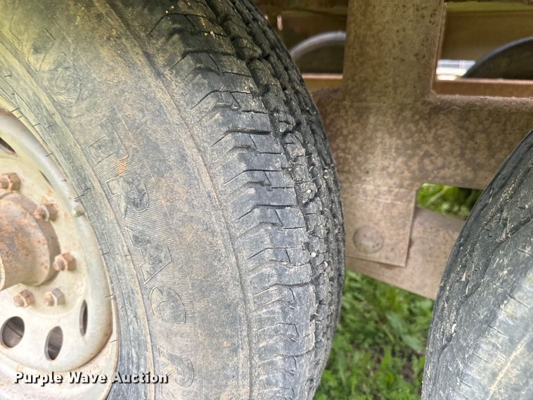 image for item EJ2756 1973 Shop Built flatbed trailer