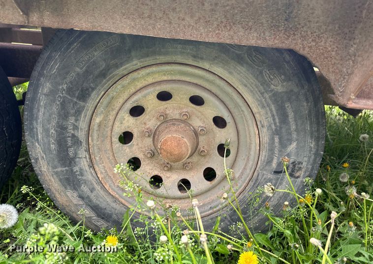 image for item EJ2756 1973 Shop Built flatbed trailer