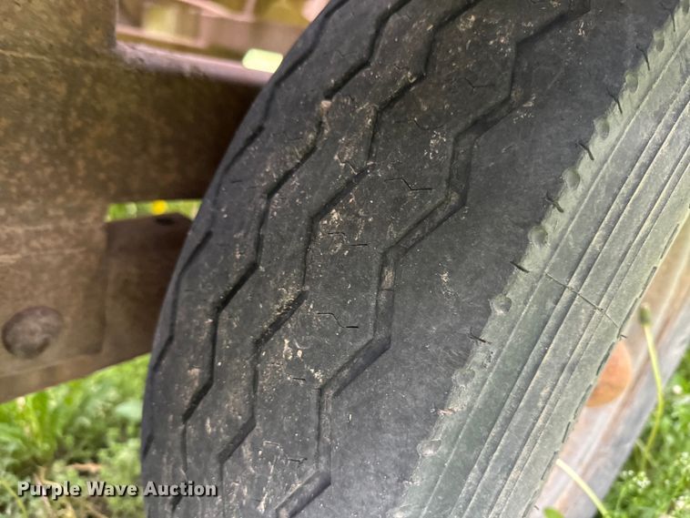 image for item EJ2756 1973 Shop Built flatbed trailer