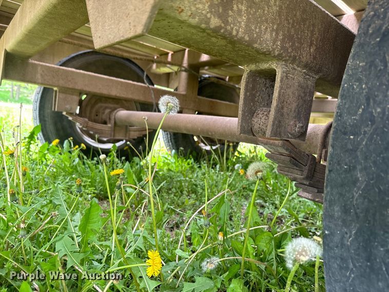 image for item EJ2756 1973 Shop Built flatbed trailer