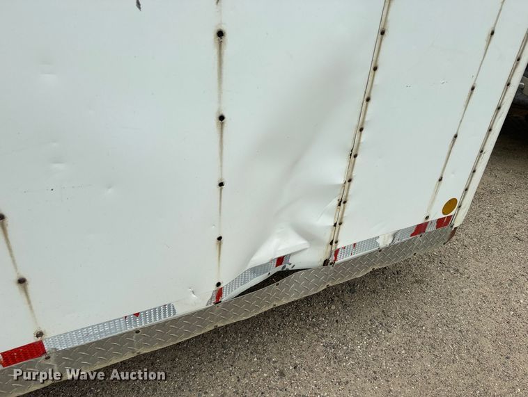 image for item EJ2757 1998 Doolittle enclosed cargo trailer