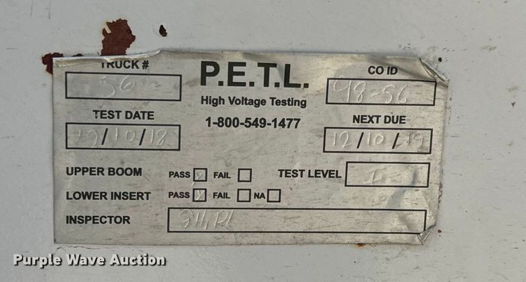 image for item EJ2792 2009 Dodge Ram 5500HD bucket truck