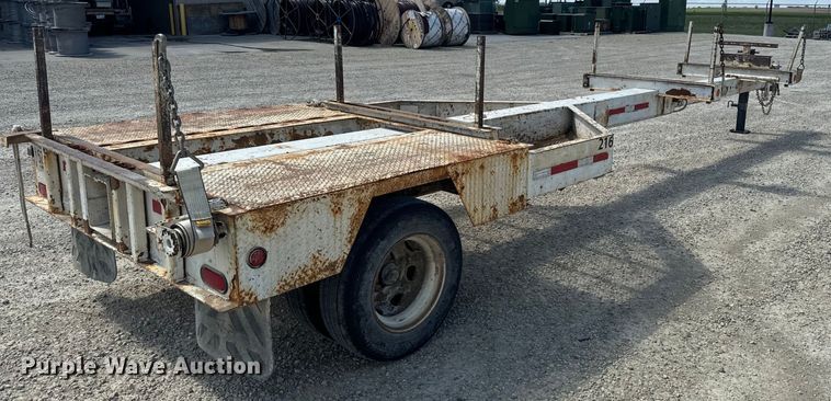 image for item EJ2793 2008 CZ Engineering pole trailer