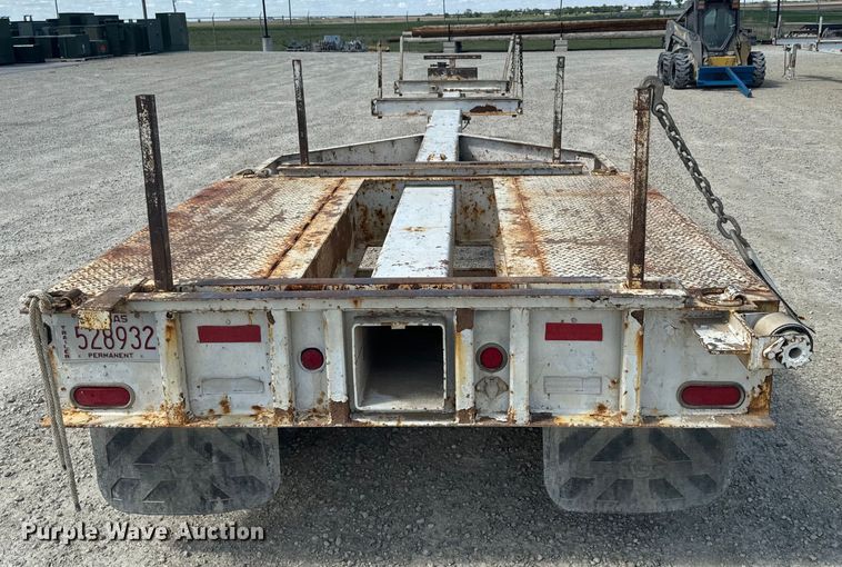 image for item EJ2793 2008 CZ Engineering pole trailer