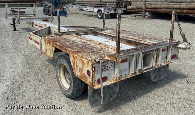 image for item EJ2793 2008 CZ Engineering pole trailer