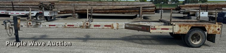 image for item EJ2793 2008 CZ Engineering pole trailer