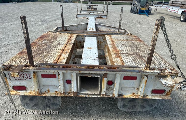 image for item EJ2793 2008 CZ Engineering pole trailer