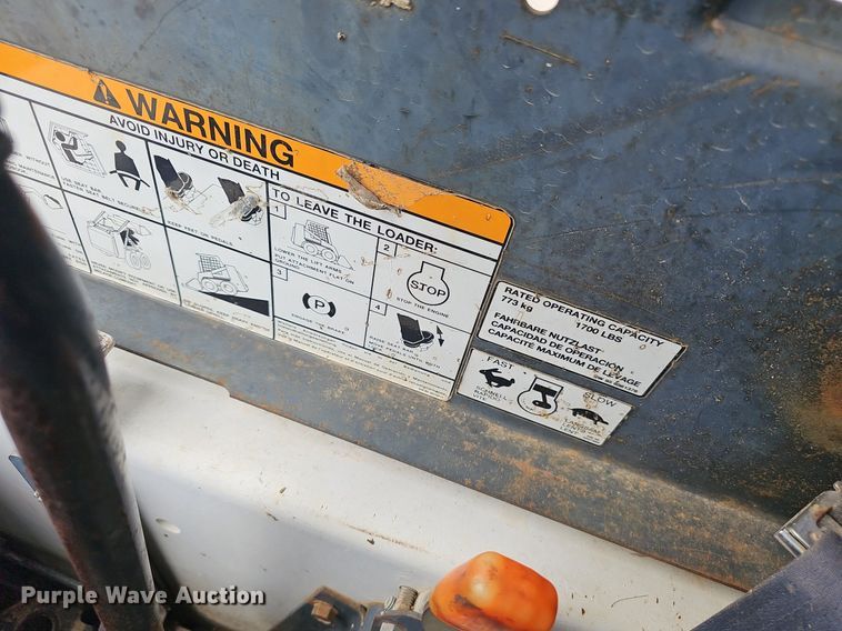 image for item EJ5349 1996 Bobcat  773 skid steer loader