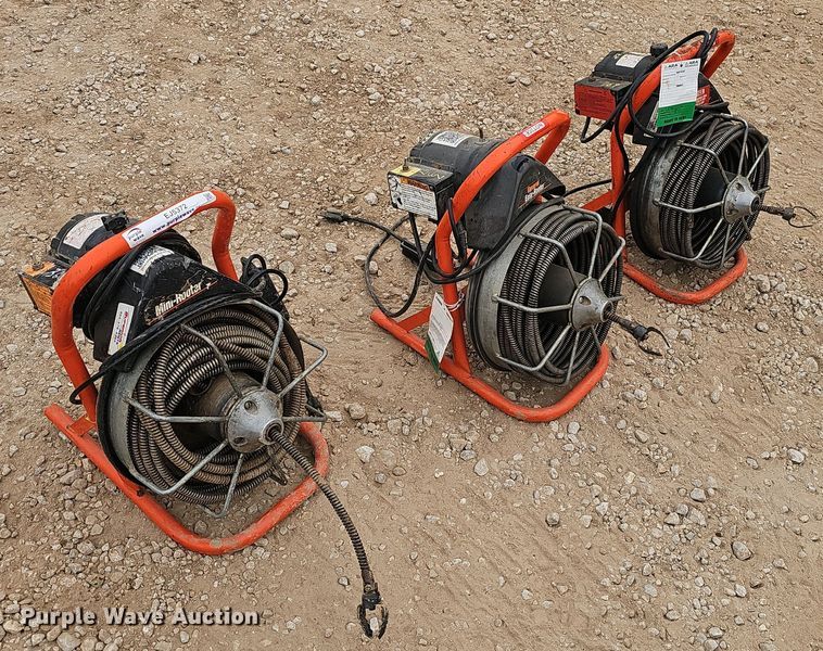 image for item EJ5372 (3) Mini-Rooter drain snakes