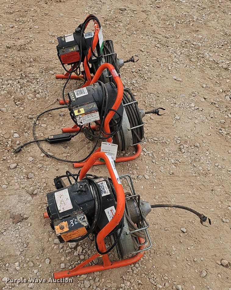 image for item EJ5372 (3) Mini-Rooter drain snakes