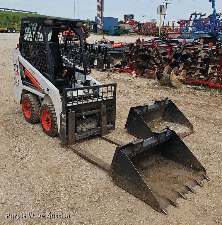image for item EJ5373 2019 Bobcat  S70 skid steer loader