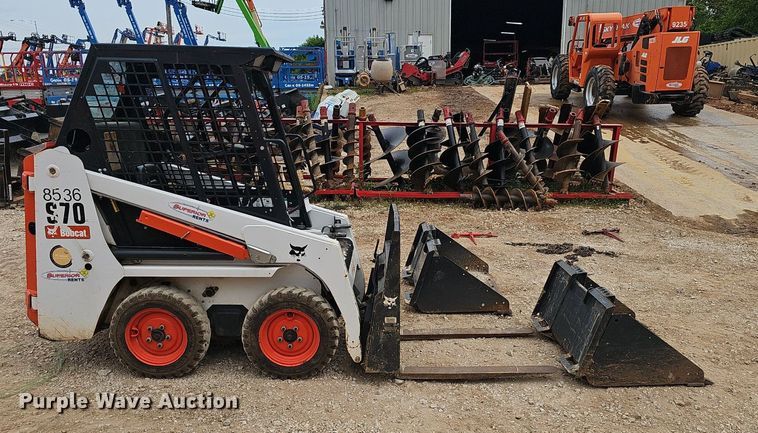image for item EJ5373 2019 Bobcat  S70 skid steer loader