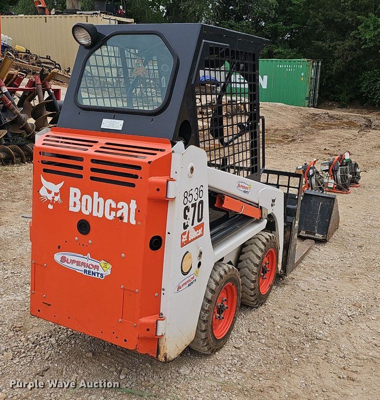 image for item EJ5373 2019 Bobcat  S70 skid steer loader