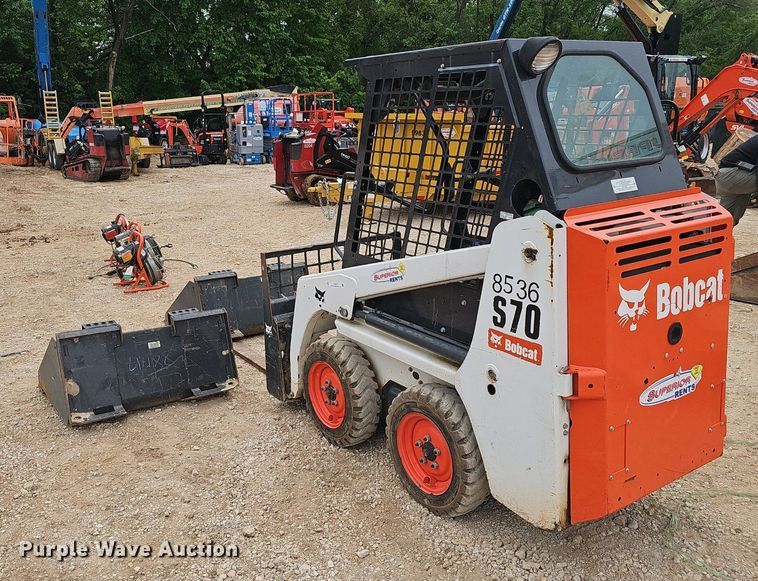 image for item EJ5373 2019 Bobcat  S70 skid steer loader