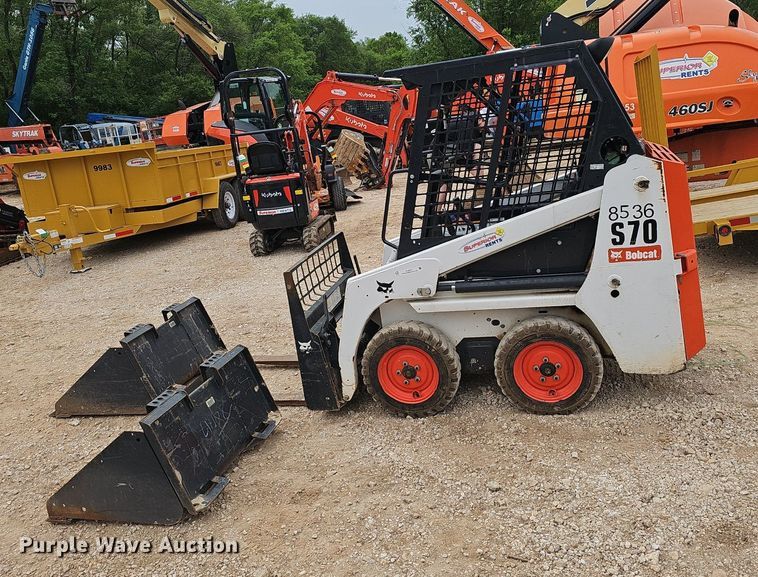 image for item EJ5373 2019 Bobcat  S70 skid steer loader