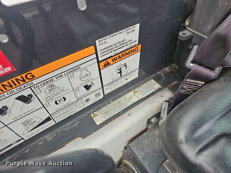 image for item EJ5373 2019 Bobcat  S70 skid steer loader