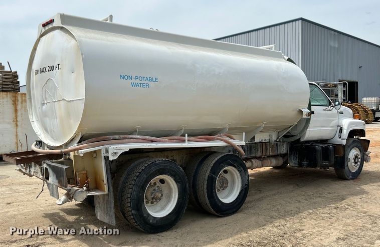 image for item EK4580 1994 GMC Topkick C6500 water truck
