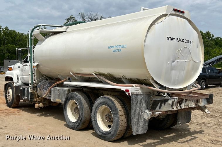 image for item EK4580 1994 GMC Topkick C6500 water truck