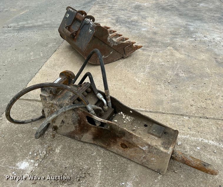 image for item EK4589 Bobcat  excavator attachments 