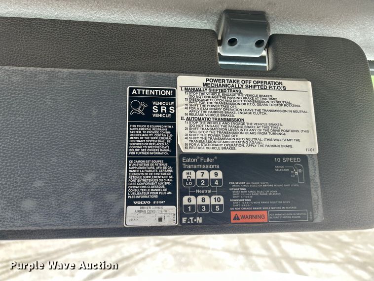 image for item EK4594 2007 Volvo VHD dump truck