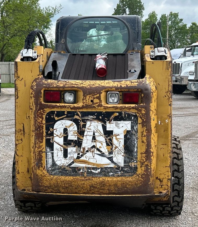 image for item EK4596 2007 Caterpillar  256C skid steer loader