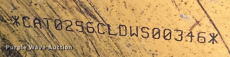 image for item EK4596 2007 Caterpillar  256C skid steer loader