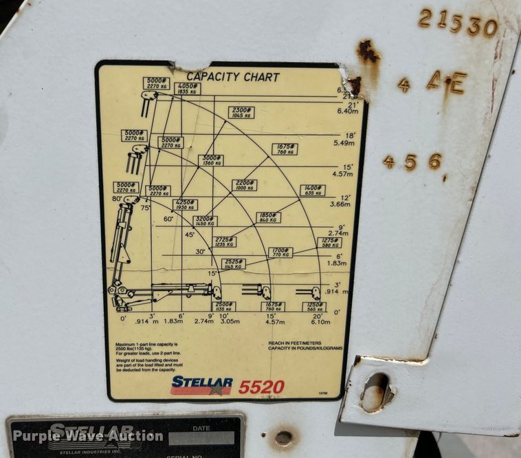 image for item EK4605 2005 Sterling  Acterra utility / service truck