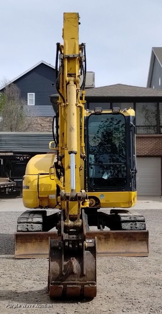 image for item EO9964 2013 Komatsu PC88MR-8 mini excavator