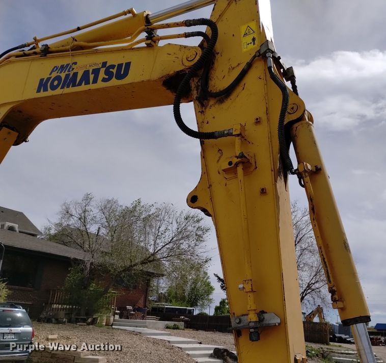 image for item EO9964 2013 Komatsu PC88MR-8 mini excavator