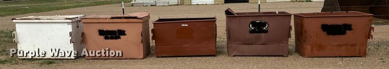 image for item JT9048 (5) dumpsters