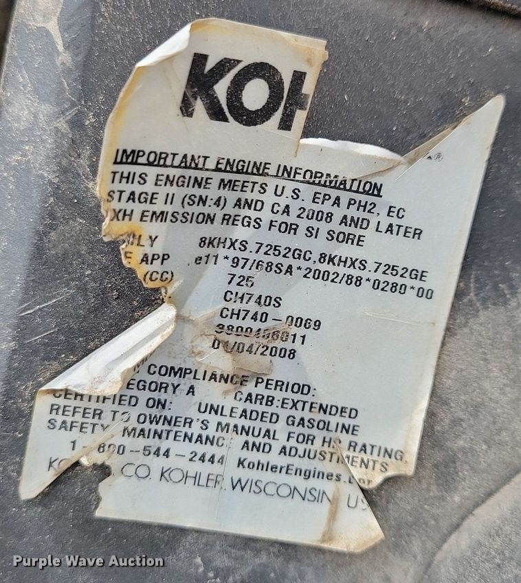 image for item KB9063 2009 Boxer 427 compact utility loader