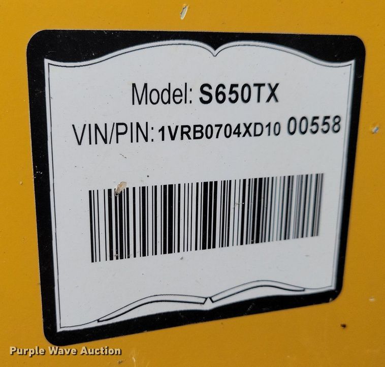 image for item KB9064 2013 Vermeer S650TX compact utility loader