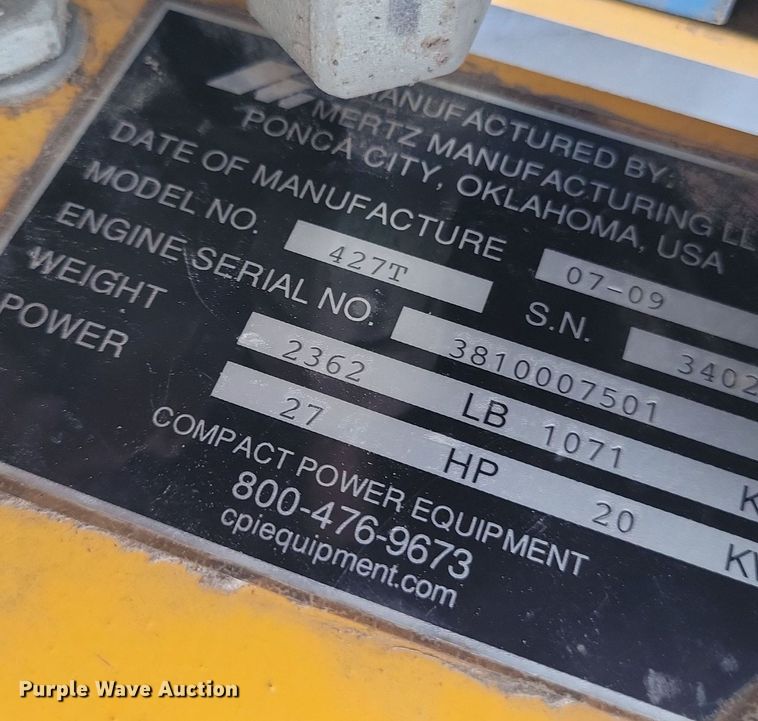 image for item KB9067 2009 Boxer 427 compact utility loader