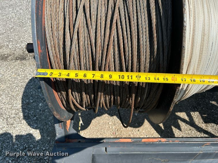 image for item KW9017 Shop built underground cable puller