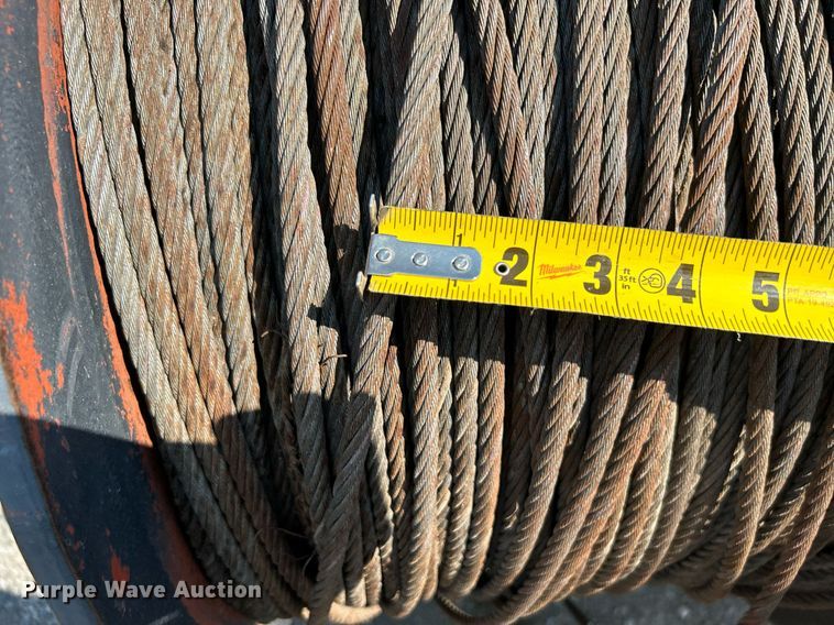 image for item KW9017 Shop built underground cable puller