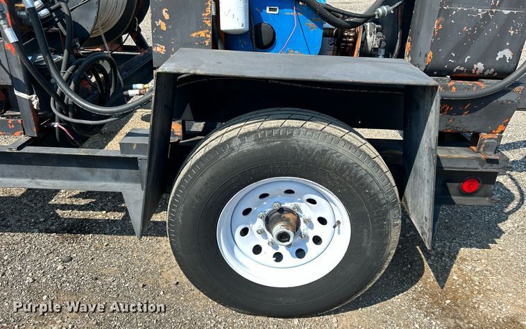 image for item KW9017 Shop built underground cable puller