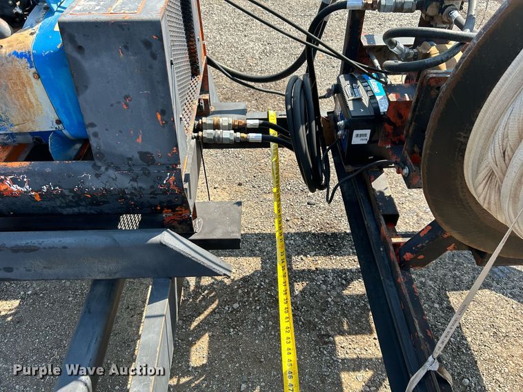 image for item KW9017 Shop built underground cable puller