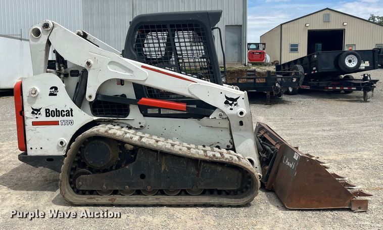 image for item LD9511 2012 Bobcat T770 tracked skid steer loader