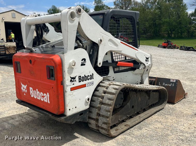 image for item LD9511 2012 Bobcat T770 tracked skid steer loader