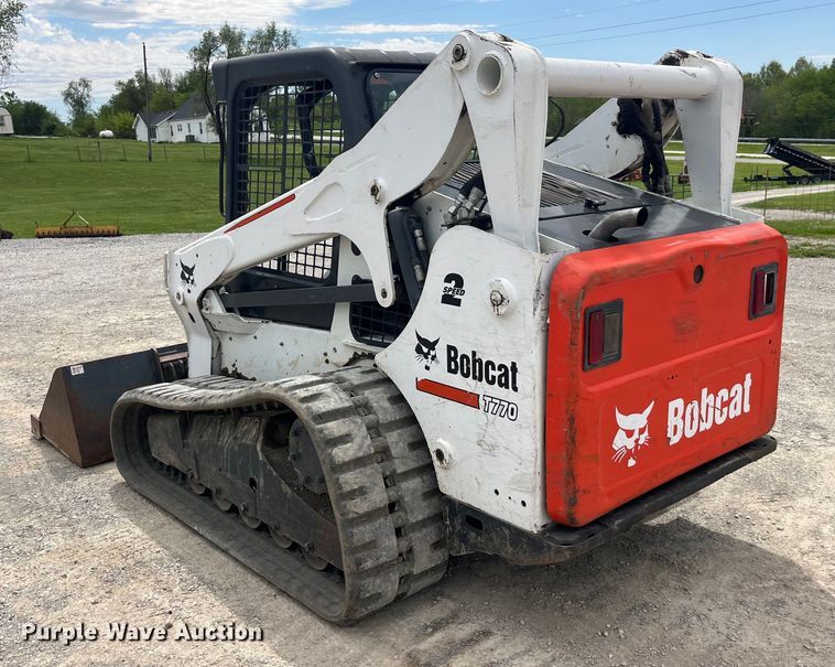 image for item LD9511 2012 Bobcat T770 tracked skid steer loader