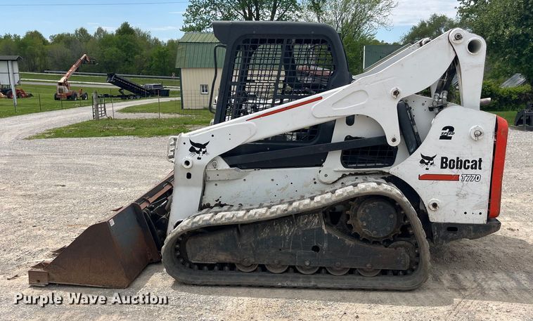 image for item LD9511 2012 Bobcat T770 tracked skid steer loader