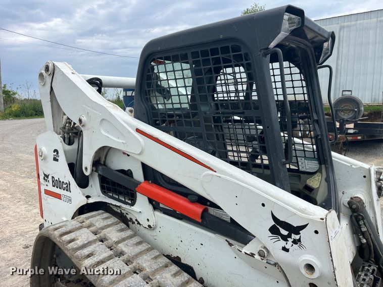 image for item LD9511 2012 Bobcat T770 tracked skid steer loader