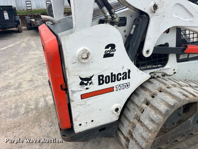 image for item LD9511 2012 Bobcat T770 tracked skid steer loader
